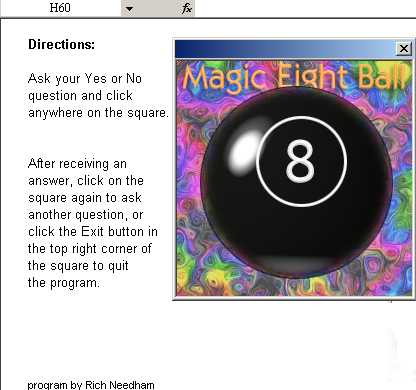 Magic 8 Ball by Rich Needham