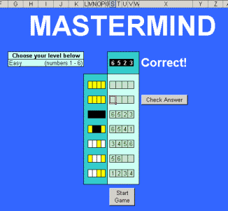 Master Mind by David Tate