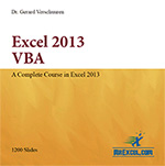 Visual Learning Excel 2013 CD-ROM