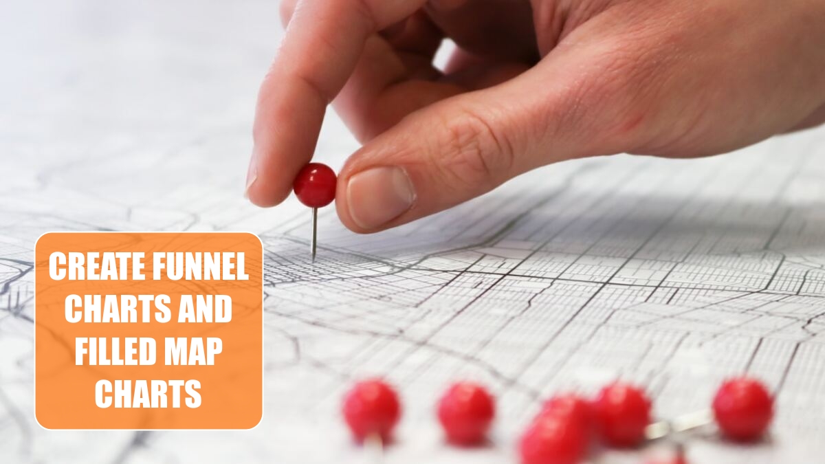 Excel 2024: Create Funnel Charts and Filled Map Charts