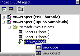 VBAProject Treeview