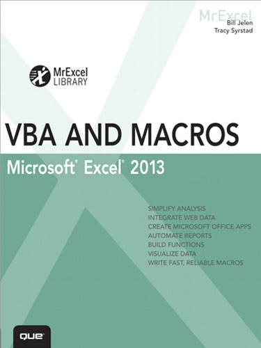 VBA and Macros Microsoft Excel 2013