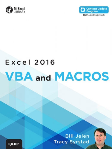 VBA & Macros for Microsoft Excel 2016