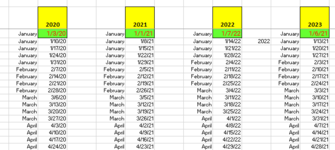 Capture_Portion of tab with list of only Fridays_ by Year.PNG