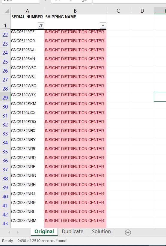 r/excel - Match Primary key between two sheets and grab column