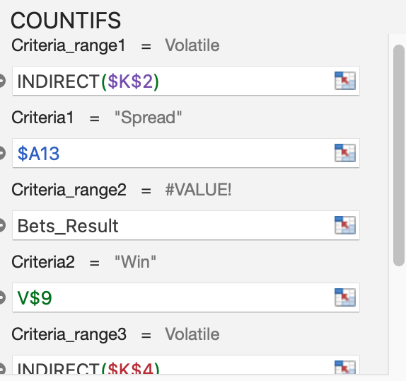 r/excel - Conditional formula inconsistently producing #VALUE error