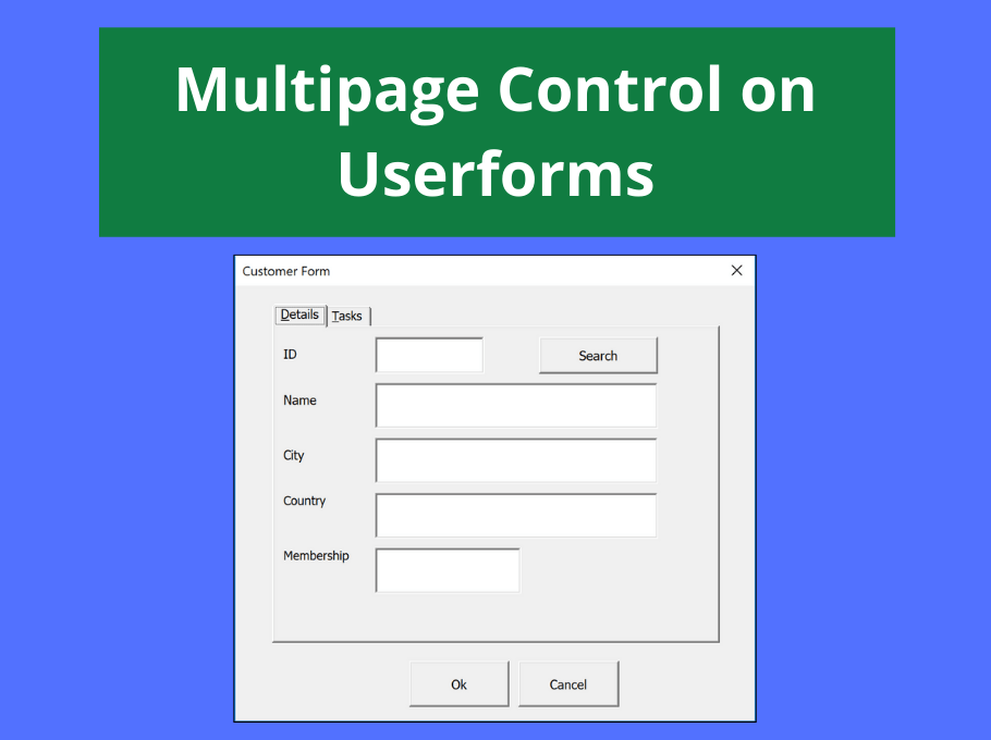 Change UserForm to MultiPage | MrExcel Message Board