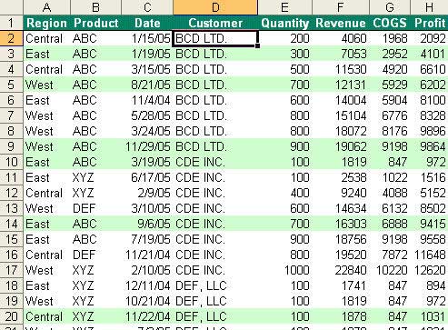 Sort on Formatted Range