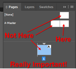 Indesign Pages Panel