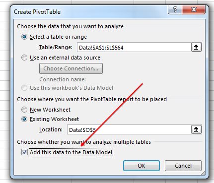 This new setting appeared in Excel 2013