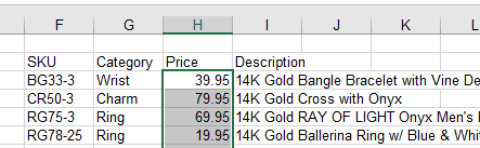 XLOOKUP Insert Column