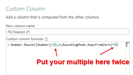 Add a custom column in Power Query
