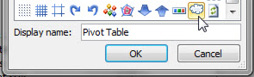 Type a new name of Pivot Table