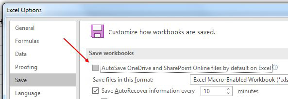 The Excel MVPs fought hard to get the checkbox under File, Options, Save, AutoSave OneDrive and SharePoint Online files by default on Excel. If you are rarely collaborating, turn this off. 