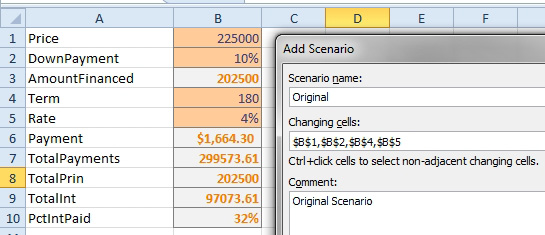 What-If Data Tables handle 1 or 2 input variables. If you have three or more, you are supposed to use the Scenario Manager. But scenarios are added one at a time and not fun to build.