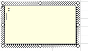 Make the user name (in Excel options) be a space. Now, the note appears with a space, colon on line 1 and you can type your comment in row 2. 