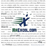 Excel Tag Cloud Poster