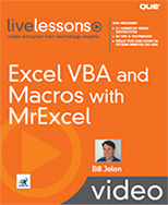 LiveLessons Power Macros & VBA DVD-ROM