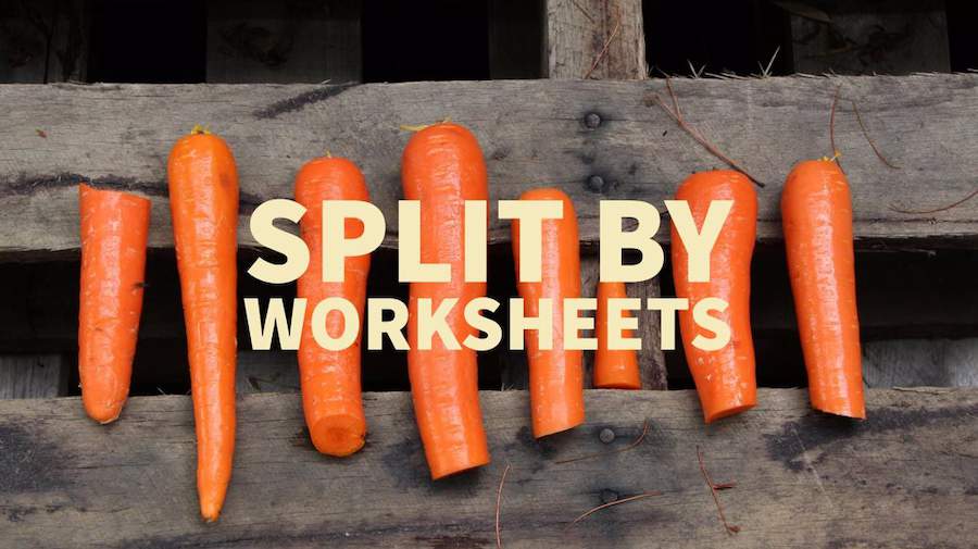 Split Workbook Into Multiple Worksheets Vba