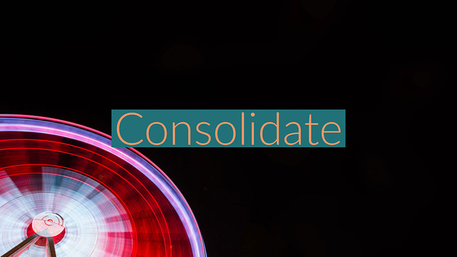 Summarize Data with Consolidate