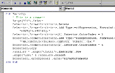 Paste Macro into Module