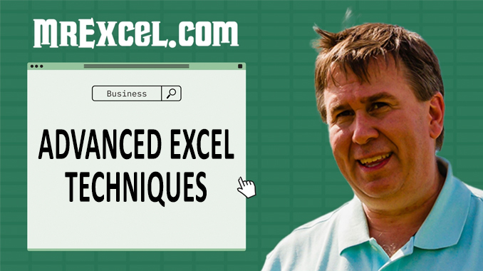 Learn Excel from Bill Jelen