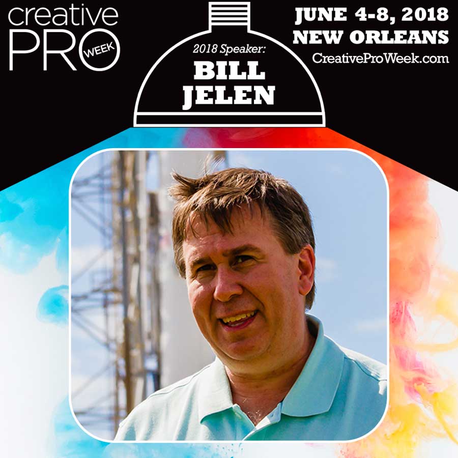 Bill 'MrExcel' Jelen To Present at InDesign Conference in New Orleans