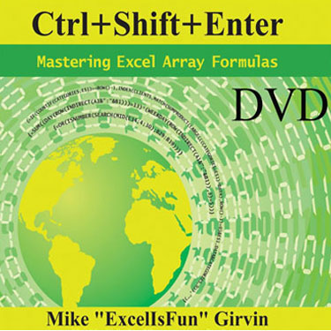 Ctrl + Shift + Enter : DVD