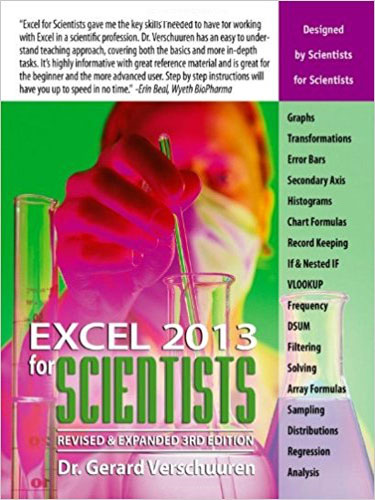 Excel 2013 for Scientists