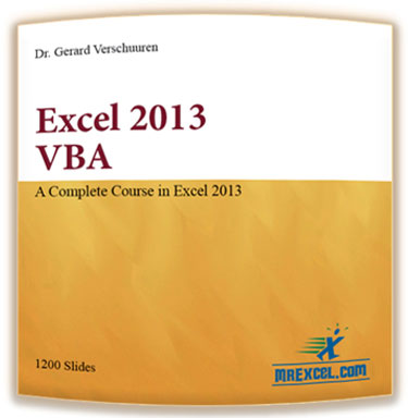 Excel 2013 VBA