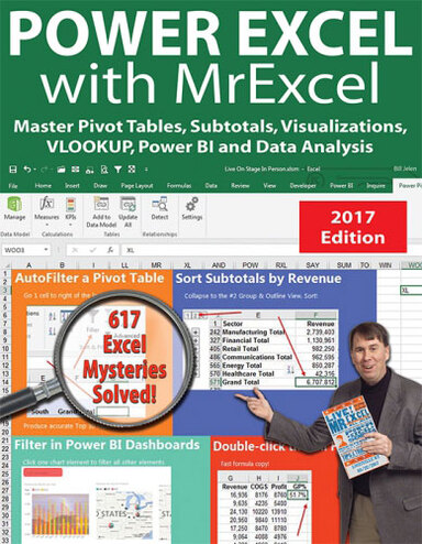 Power Excel With Mrexcel Edition Mrexcel Products Mrexcel
