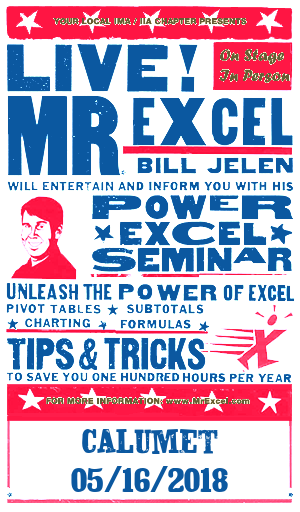 MrExcel Seminar at CALUMET