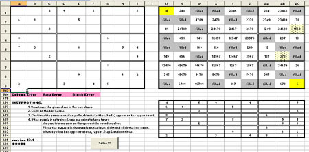 Sudoku Solver in Excel - TechTV Articles - MrExcel Publishing